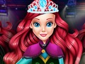 Jwèt Sou entènèt jwèt Little Mermaid Ariel la: Pati Halloween  sou entènèt
