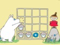 Jwèt Moomins: Kat nan yon ranje  sou entènèt