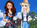 Jwèt Tè kont lanmè: Moana kont Elsa  sou entènèt