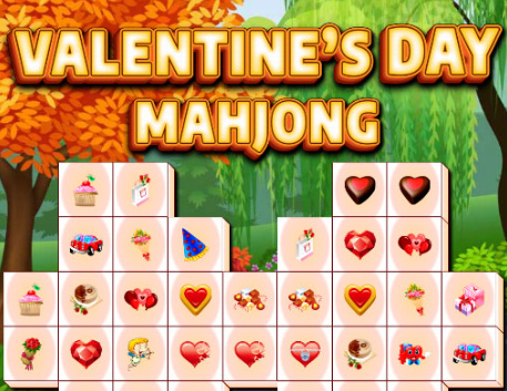 Jwèt Sou entènèt jwèt Majong Jou Valentine a  sou entènèt