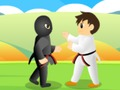Jwèt Karate sou entènèt