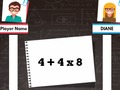 Jwèt Trivia matematik viv  sou entènèt