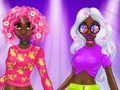 Jwèt Princess enkwayab Spring Neyon kwafur  sou entènèt