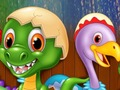 Jwèt Dinozò koloran Liv  sou entènèt