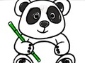 Jwèt Sou entènèt jwèt Retounen nan lekòl la: panda koloran  sou entènèt