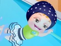 Jwèt Ti bebe Hazel naje tan  sou entènèt