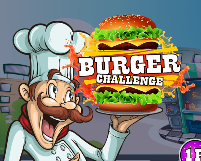Jwèt Burger defi  sou entènèt