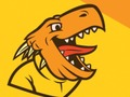 Jwèt Dinozò Warrior koloran  sou entènèt