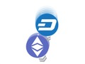 Jwèt Bitcoin vs ethereum sou entènèt
