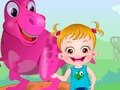 Jwèt Ti bebe Hazel Park dinozò  sou entènèt