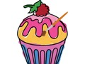 Jwèt Yummy kupkèyk koloran  sou entènèt
