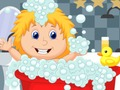 Jwèt Ti bebe Bath tèt  sou entènèt
