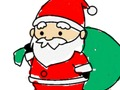 Jwèt Retounen nan lekòl la: Santa Claus koloran  sou entènèt