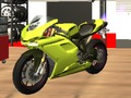 Jwèt Bisiklèt pou Gare: Motosiklèt kous avanti 3D  sou entènèt