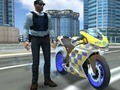Jwèt Lapolis motosiklèt Trafik kavalye  sou entènèt