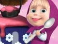 Jwèt Masha & Bear Kwit manje Dash  sou entènèt