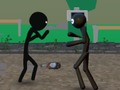 Jwèt Stickman ultim Street konba 3D  sou entènèt