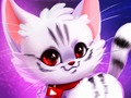 Jwèt Cute Kitty koloran  sou entènèt