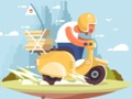 Jwèt City Scooter monte tèt  sou entènèt