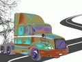 Jwèt Volvo Kamyon koloran  sou entènèt