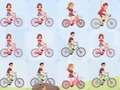 Jwèt Family Bike Ride nan Park Match 3  sou entènèt