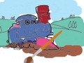 Jwèt Tren pou timoun: Liv koloran  sou entènèt