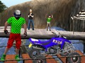 Jwèt Quad bisiklèt sou wout kous  sou entènèt