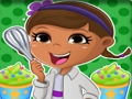 Jwèt Dottie Doc McStuffins kupkèyk Maker sou entènèt