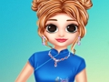 Jwèt Princess Cheongsam Shanghai Fashion sou entènèt