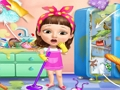 Jwèt Sweet ti fi ti bebe Netwayaj sal House  sou entènèt
