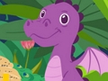 Jwèt Dinozò cute koloran  sou entènèt