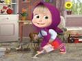 Jwèt Masha ak jwèt la netwaye Bear  sou entènèt