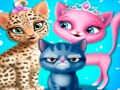 Jwèt Salon cheve chat  sou entènèt