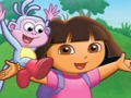 Jwèt Sou entènèt jwèt Dora Explorer devinèt la tèt  sou entènèt