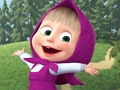 Jwèt Yon jou ak Masha ak lous la  sou entènèt