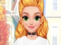 Jwèt Atravè mond lan blond Princess fecheunista a  sou entènèt
