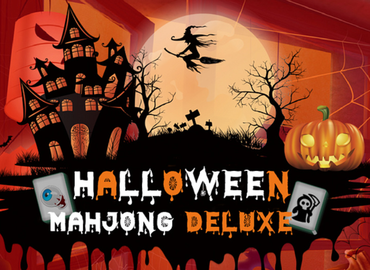 Jwèt Halloween majong Deluxe  sou entènèt