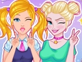 Jwèt Audrey ak Eliza Insta Photo Booth  sou entènèt