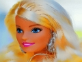 Jwèt Poupe blond kwafur tèt  sou entènèt
