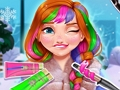 Jwèt Winter Annie a kwafur chik  sou entènèt