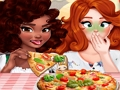 Jwèt Veggie pitza defi  sou entènèt