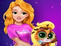 Jwèt Sou entènèt jwèt Blond Princess Kitty Sekou  sou entènèt