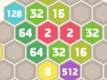 Jwèt 2048 Hexa rantre blòk  sou entènèt