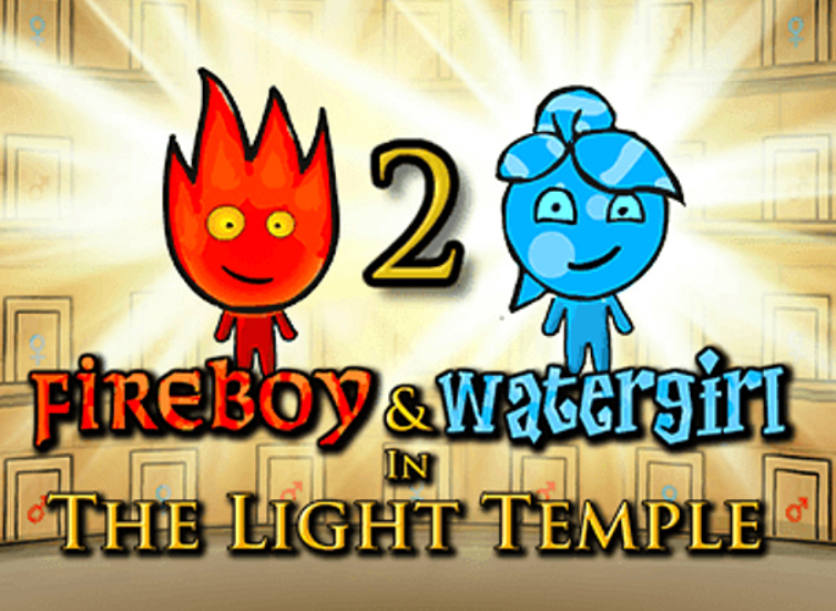 Jwèt Fireboy & Watergirl 2 nan tanp limyè  sou entènèt