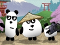 Jwèt 3 panda nan Japon HTML5  sou entènèt