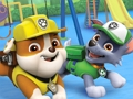 Jwèt PAW Patrol: Konstriksyon yon lakou rekreyasyon pou chyo yo  sou entènèt