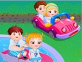 Jwèt Ti bebe Hazel aprann machin yo  sou entènèt