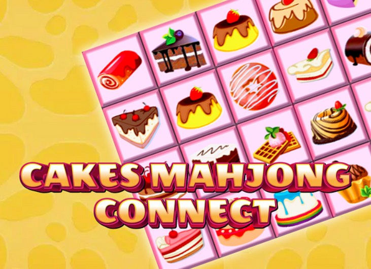 Jwèt Cakes majong konekte  sou entènèt