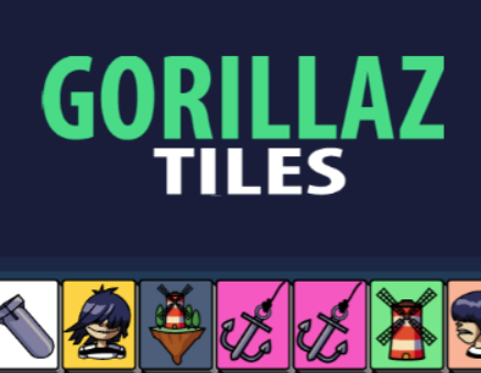 Jwèt Mozayik Gorillaz nan inatandi la  sou entènèt