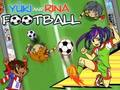 Jwèt Yuki ak Rina foutbòl  sou entènèt